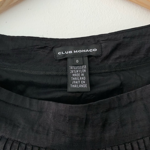 Club Monaco - Women’s Black Skirt - Sz 0 - Picture 3 of 3